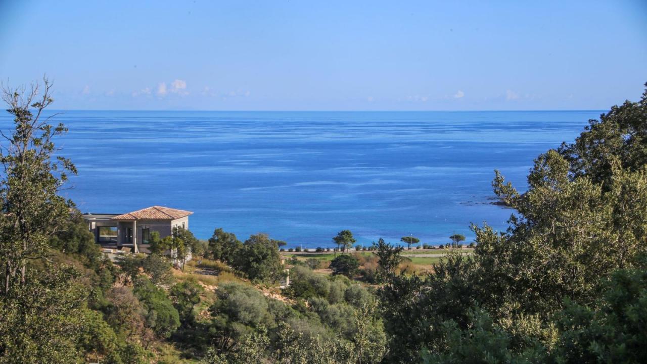 Villa Vista Mare Favone Conca Ngoại thất bức ảnh